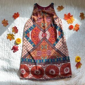 By & By Boho Shift Dress. Size Small.